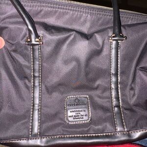 Black LeSportsac Tote Satchel Hand Bag Purse Handbag